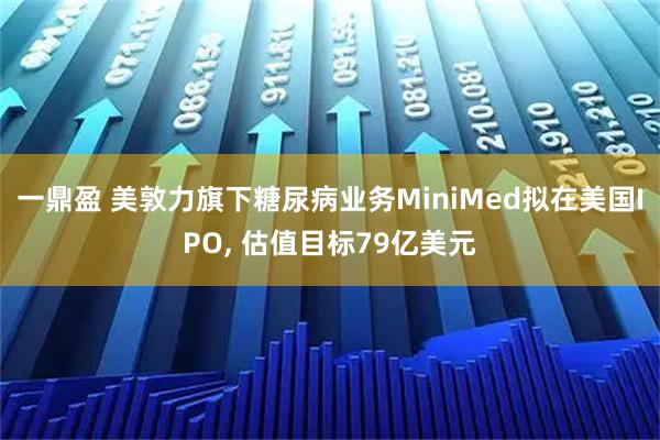 一鼎盈 美敦力旗下糖尿病业务MiniMed拟在美国IPO, 估值目标79亿美元
