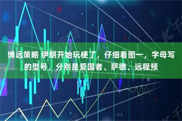 博远策略 伊朗开始玩梗了，仔细看图一，字母写的型号，分别是爱国者、萨德、远程预